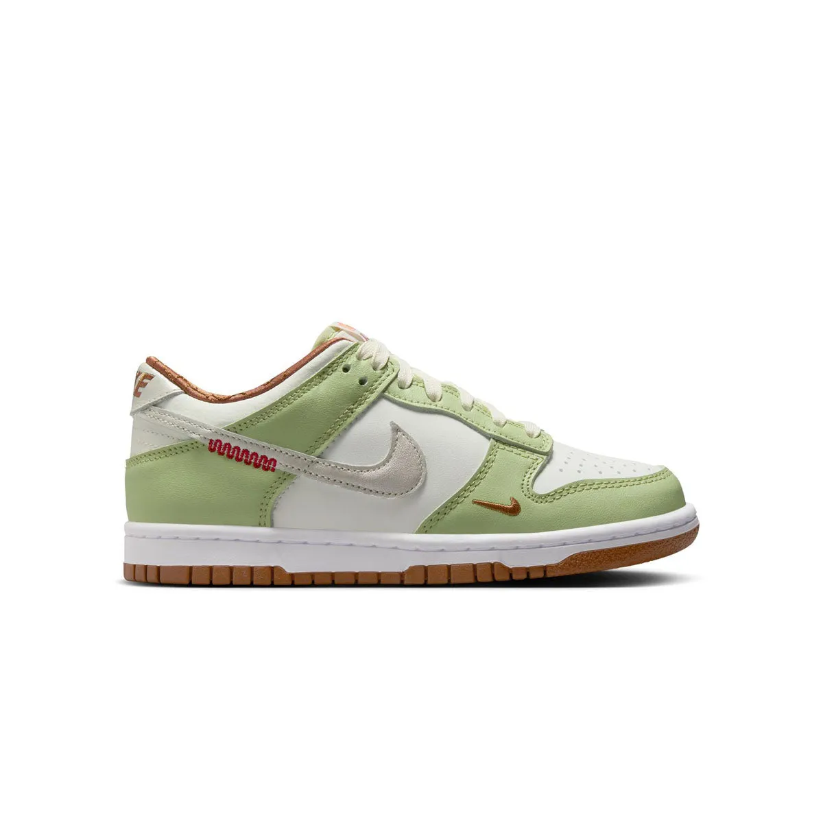 Kids Dunk Low 'Year Of The Snake' Adjustable Lace Lock Breathable Liner