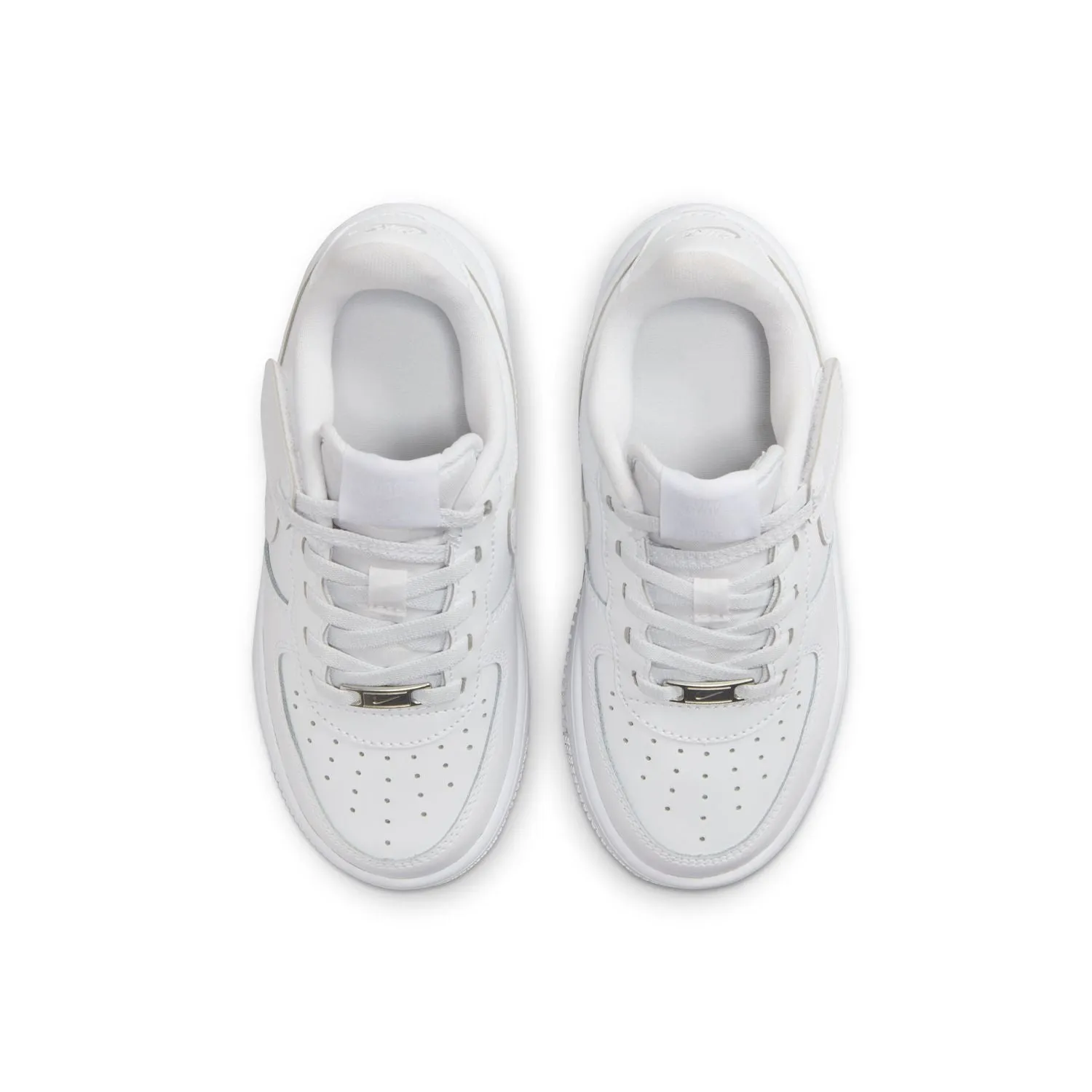 Kids Force 1 Low Easyon 'Triple White' Flexible Design