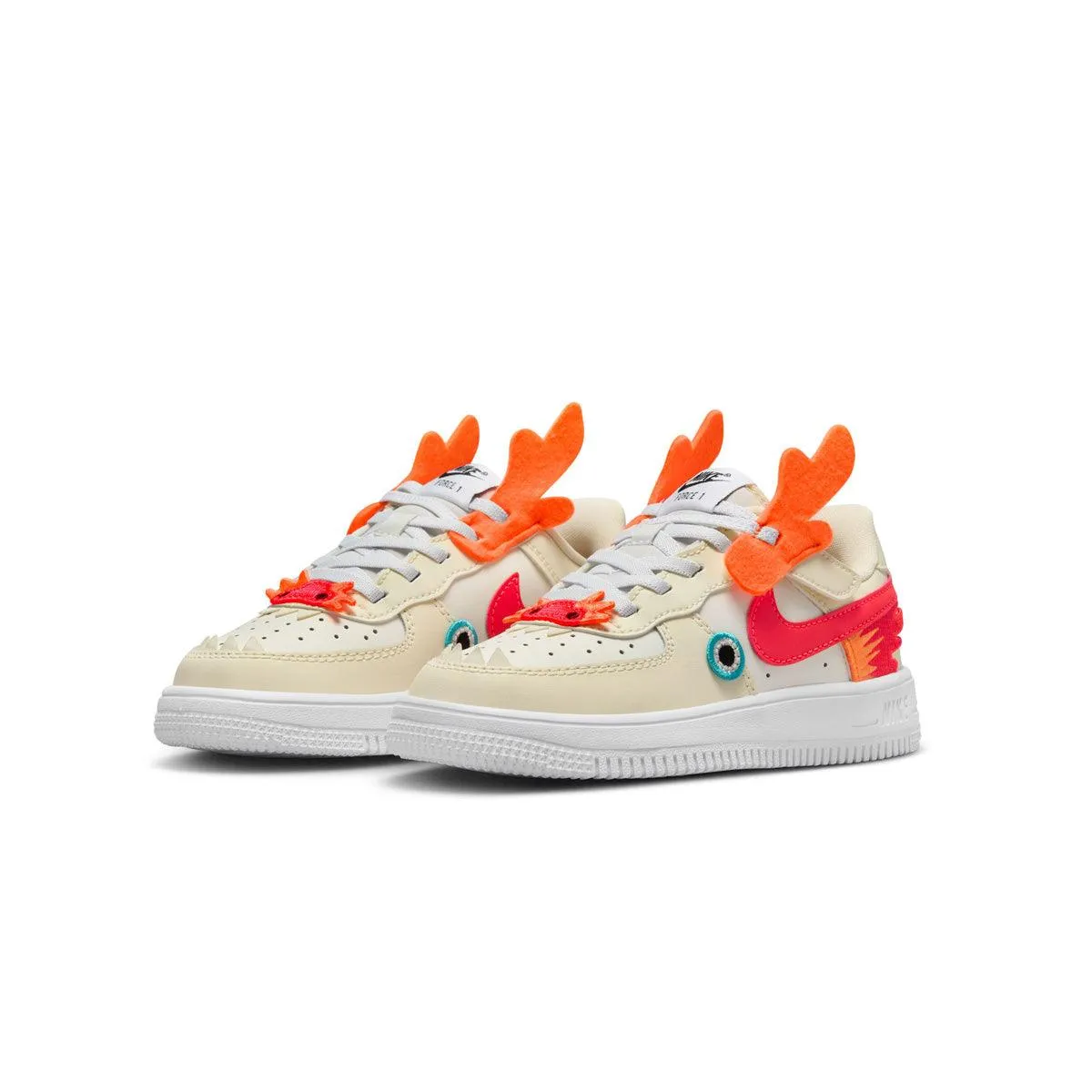 Impact Resistant Foam Kids Force 1 Low LV8 EasyOn 'Year of the Dragon'