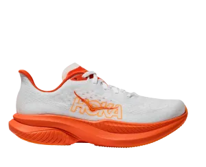 3D Heel Lock Technology running in a ski lift area shoes HOKA-MACH 6 Men