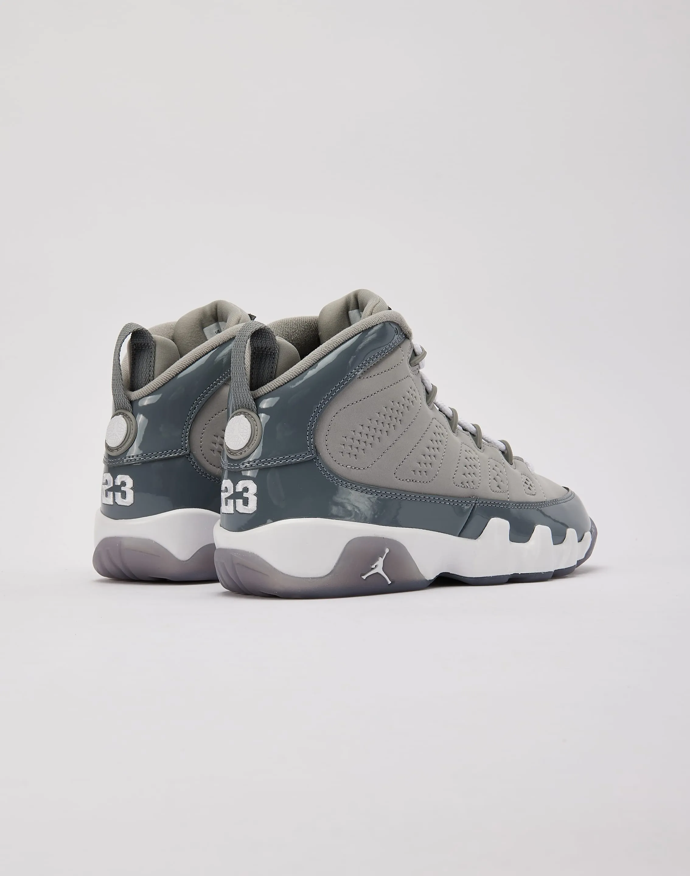 Thermal Regulation Fabric Jordan Air Jordan 9 Retro 'Cool Grey' Grade-School