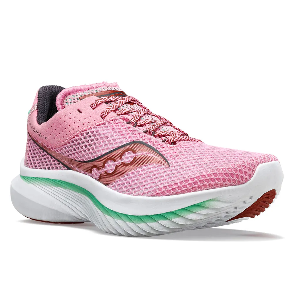 Kinvara 14 Running Shoes running in a travertine pool area shoes