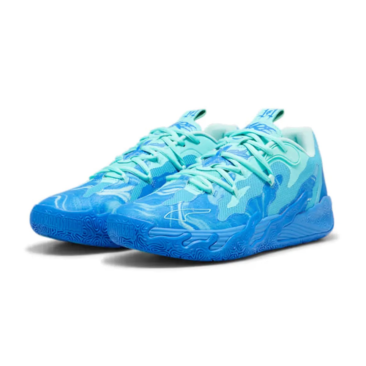 Flexible Upper Material Rolling Groove   LaMelo Ball MB.03 Lo 'Team Hyperlink Blue'