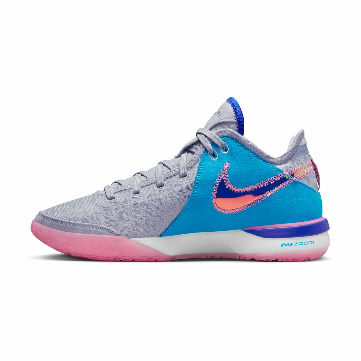 Impact Protection Midsole Impact Absorption Layer Zoom LeBron NXXT Gen EP 'Wolf Grey'