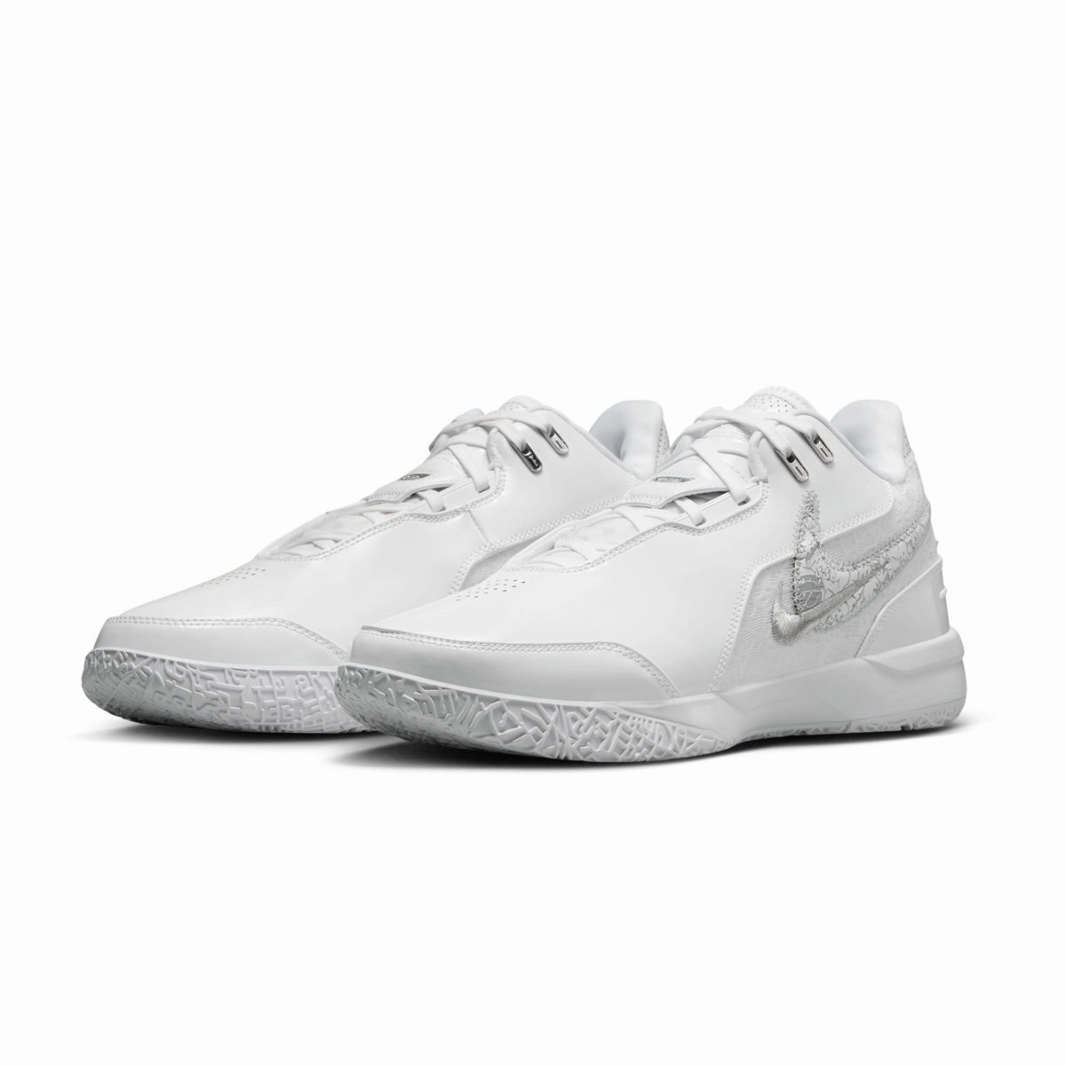 LeBron NXXT Gen AMPD EP 'White Smoke Grey' Fast Transition Shoes