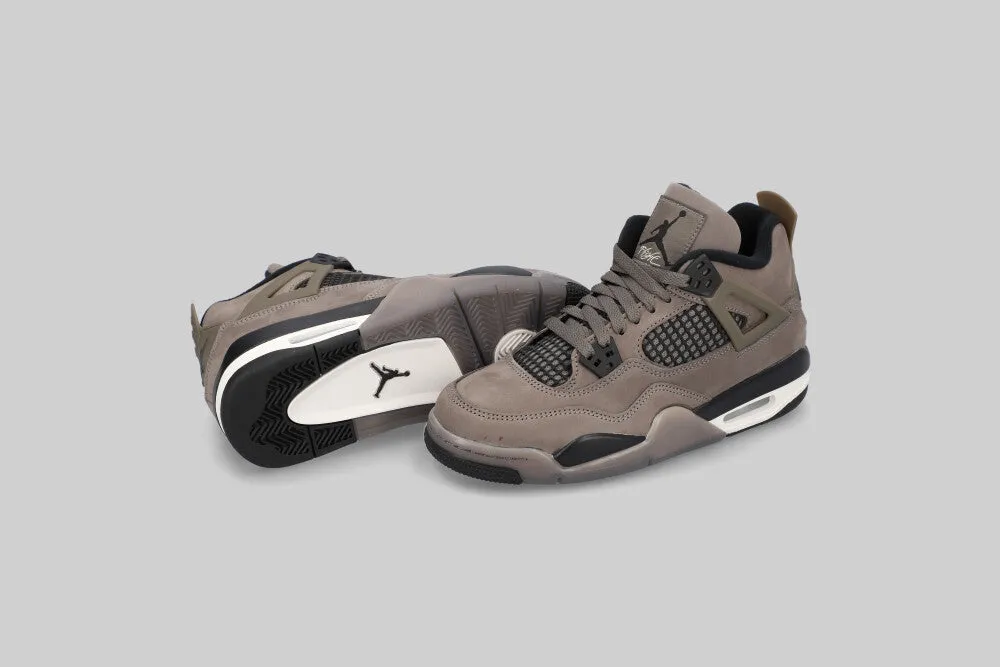 Well Fitted Power Transfer Grip Air Jordan 4 'Cave Stone and Black' - FV5029-200