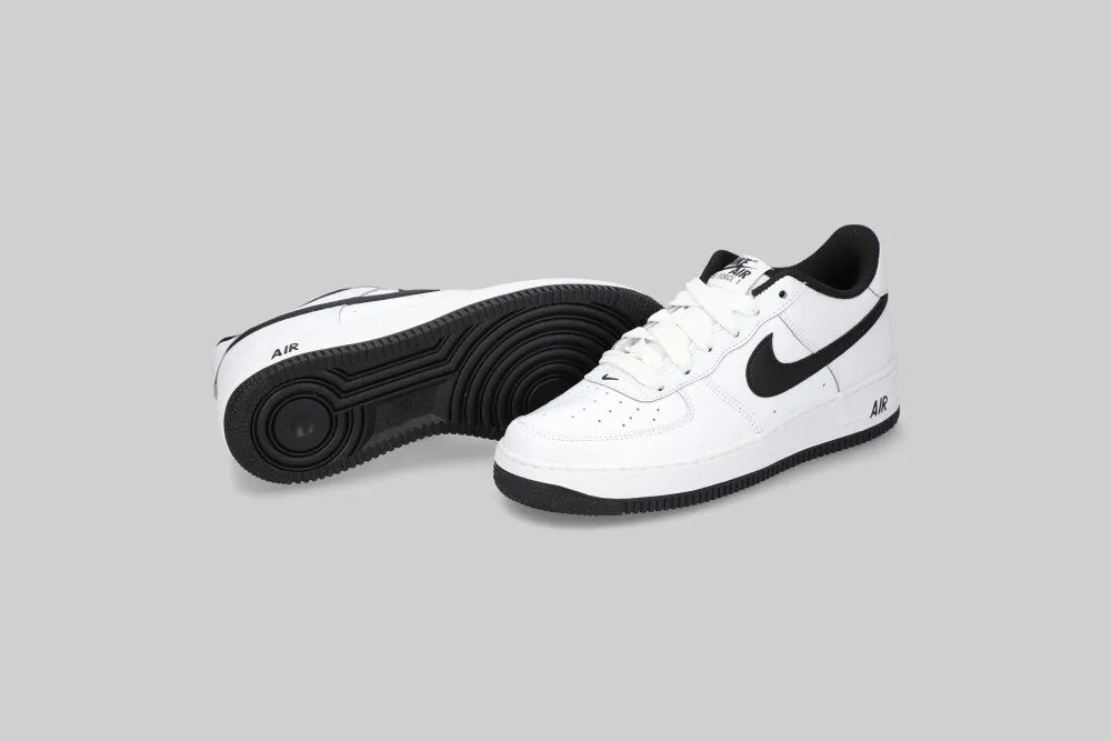 Cushioned Insock Odor Eliminating Nike Air Force 1 LV8 'White and Black' (GS)