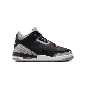 Kids Air Jordan 3 Retro 'Black Cement' ShockResistant
