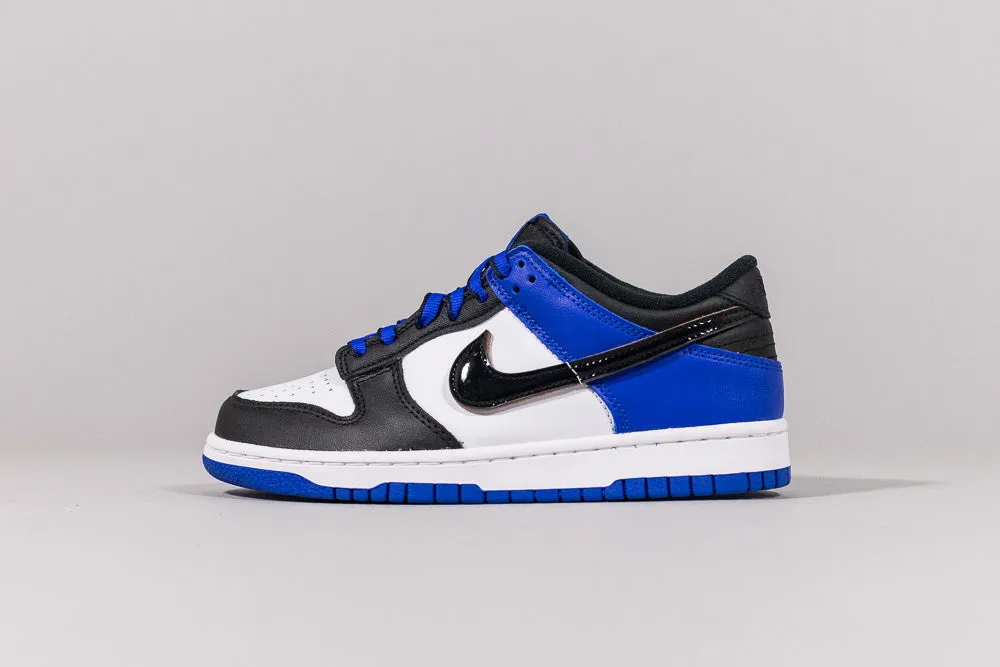 Nike Dunk Low SE 'Black Toe and Racer Blue' (GS) Torsional Stability Feature