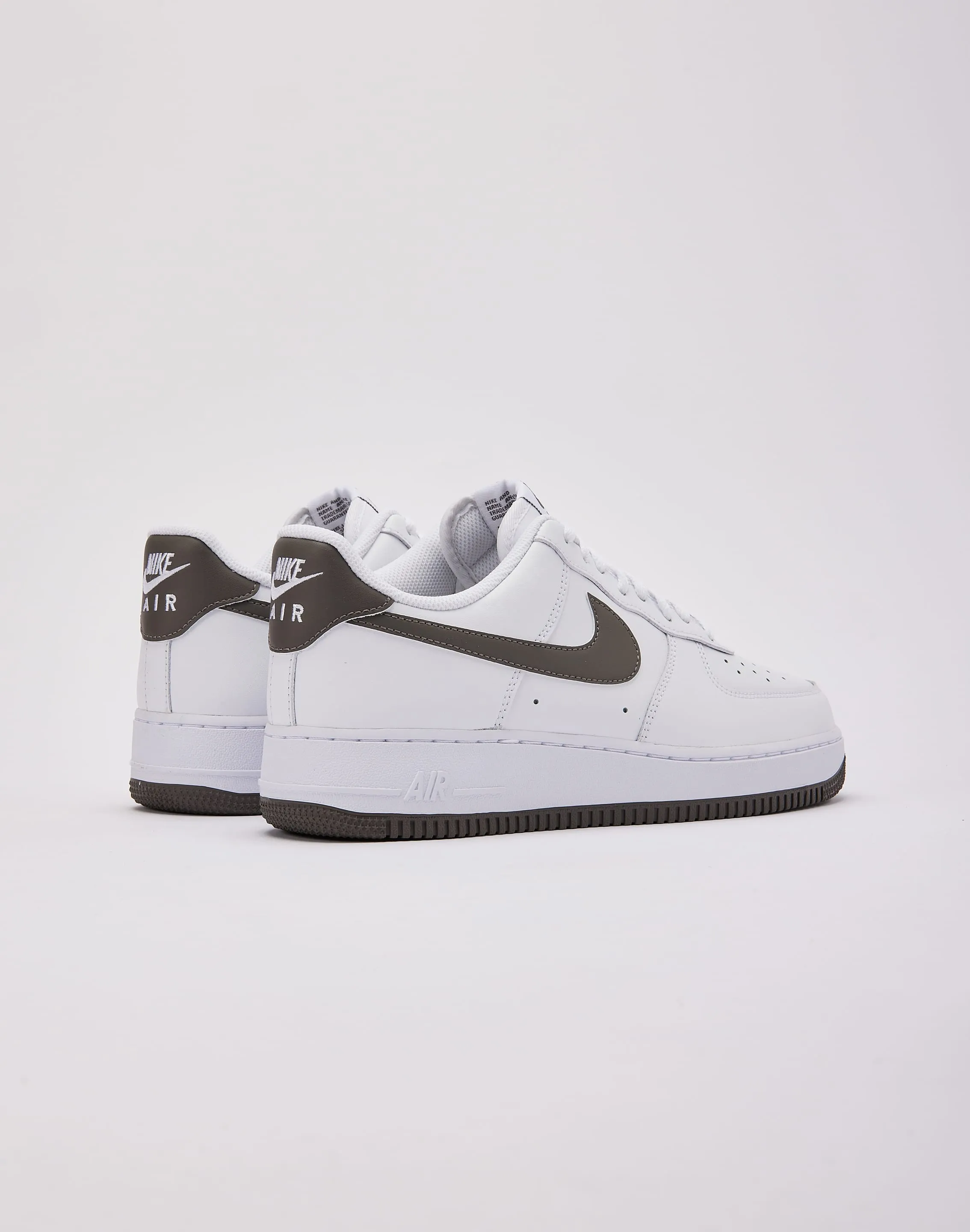 Nike Air Force 1 Low '07 Smooth Soles Double Layered Collar