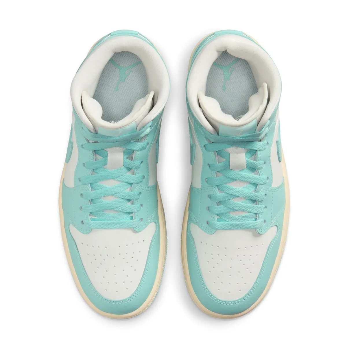 CushionedInsole Wmns Air Jordan 1 Mid 'Light Dew Muslin'