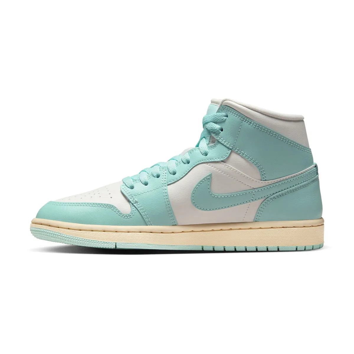 Chill Outfit Heel Stability Wmns Air Jordan 1 Mid 'Light Dew Muslin'