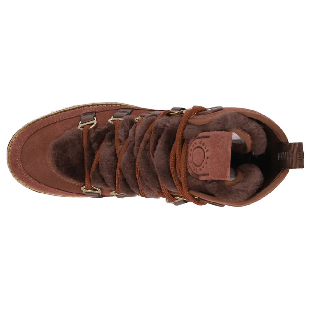 ZEROGRAND Luxe Water Resistant Round Toe Hiking Boots Anti Fatigue Trail Speed