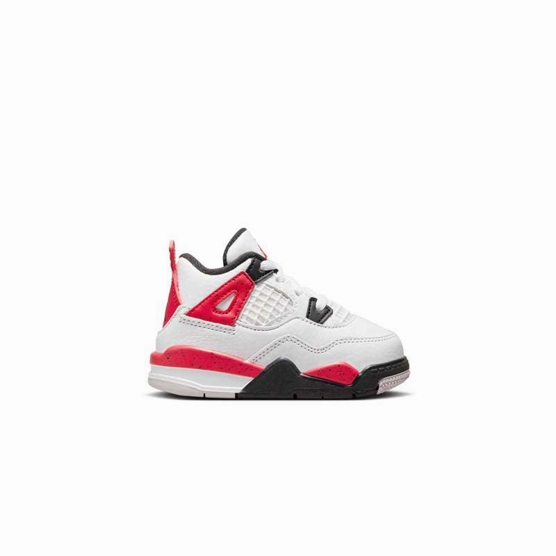 Durable Stitching Technology Toddler's Air Jordan 4 Retro 'Red Cement'