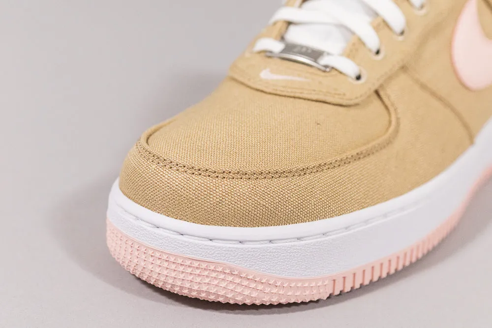 Nike Air Force 1 Low 'Canvas Linen' Luxe cushioning