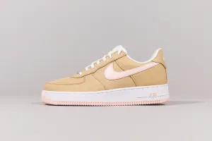 Nike Air Force 1 Low 'Canvas Linen' Low Impact Sole Water Resistant Knit
