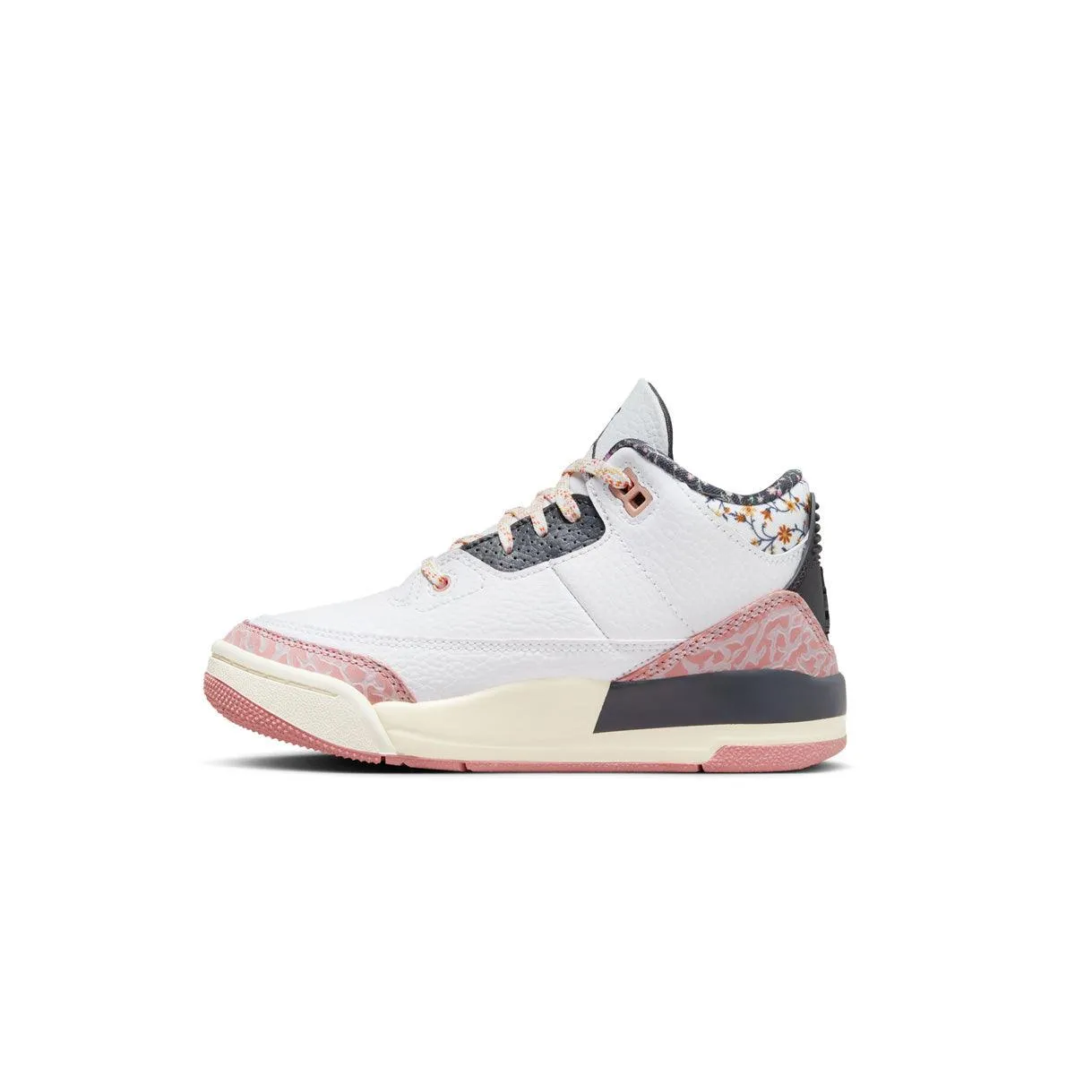 Dynamic Sport Look Kids Air Jordan 3 Retro 'Red Stardust'