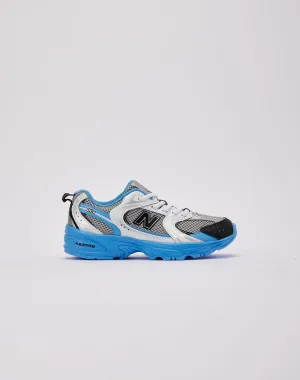 Rebound Enhancing Tech slip - on shoe version New Balance 530 'Silver Azure' Pre-School