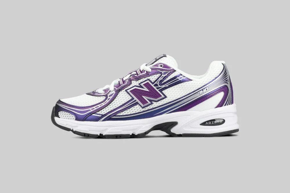 Durable Outsole Auxetic Material Construction New Balance 740 'Concord Grape' - U740CG2