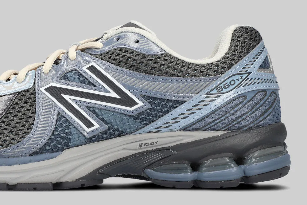 Seamless Inner Lining Compression Molding New Balance 860 'Artic Grey' - ML860RC2
