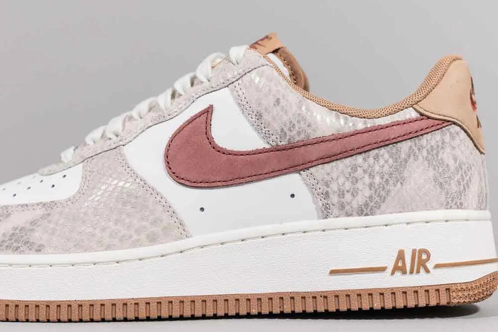 Stable Run Nike Air Force 1 '07 LV8 'Canyon Rust and Snakeskin'