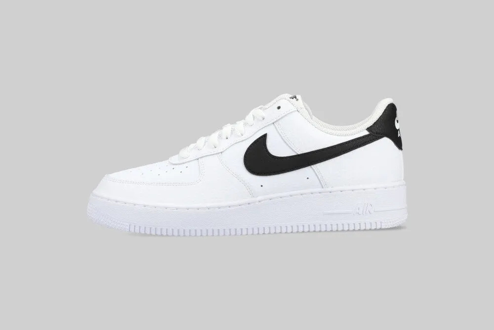 City Hustle Cushioned Nike Air Force 1 '07 'White and Black'