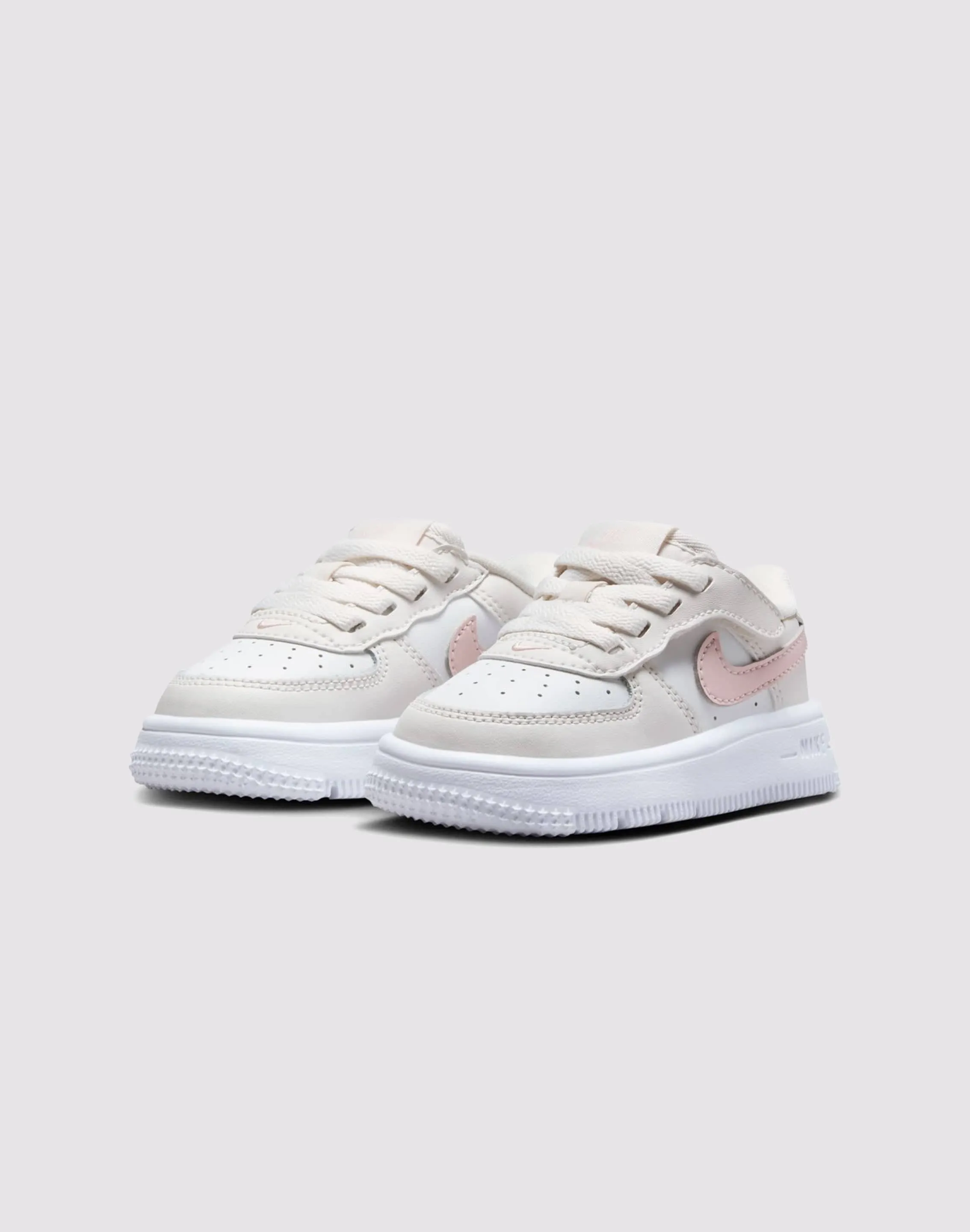 Urban Court Wear Sneakers Modern Design Nike Air Force 1 Low EasyOn Toddler Girls' "Phantom/Echo Pink/Summit White"