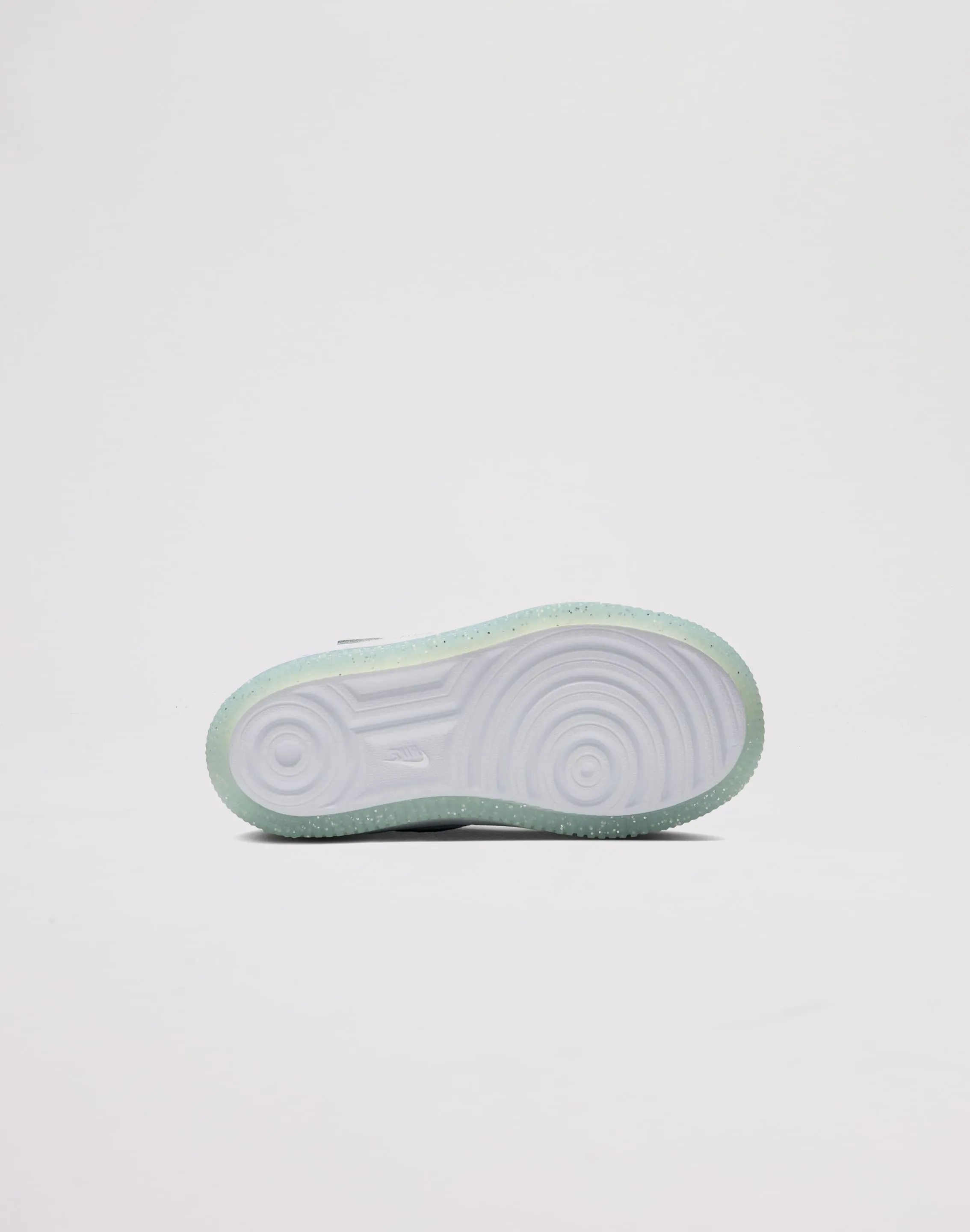 Lightweight Cushioning System MidTopStyle Nike Air Force 1 Low EasyOn Toddler Girls' "Pure Platinum/Metallic Silver"