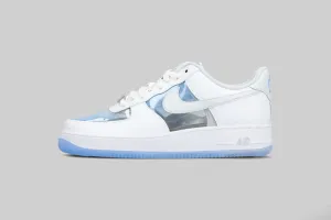Ankle Cushioning Long Travel Nike Air Force 1 'White and University Blue'