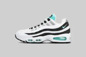 Nike Air Max 95 OG 'White and Black' Rocker sole geometry Air Flow