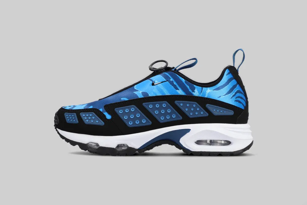 Nike Air Max SNDR 'Black and Photo Blue' Busy Schedule Anti Slip Groove Pattern