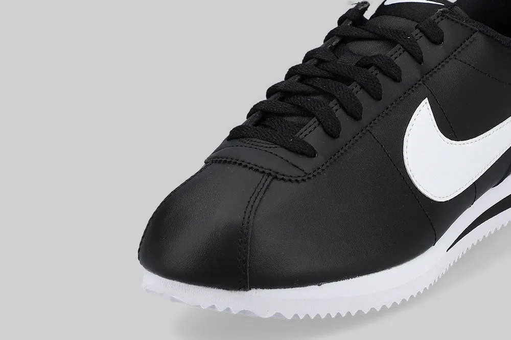 Nike Cortez Leather 'Black and White' Slip   On