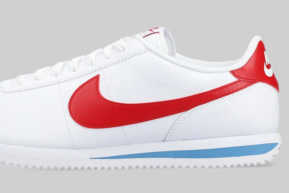 MeshUpper Nike Cortez 'White and University Red'