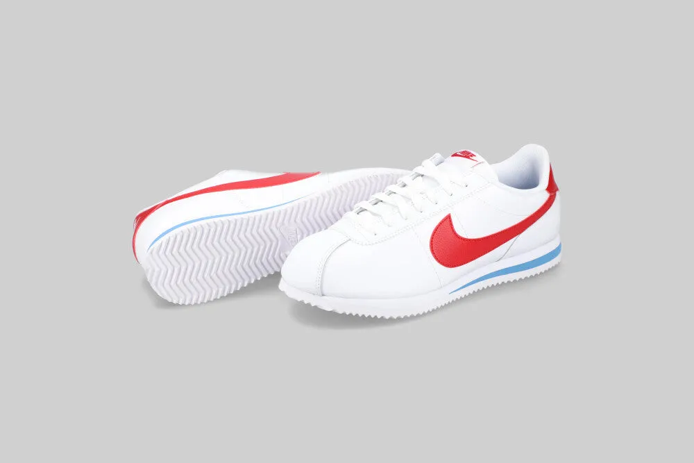 Shock Absorption Soles Nike Cortez 'White and University Red'