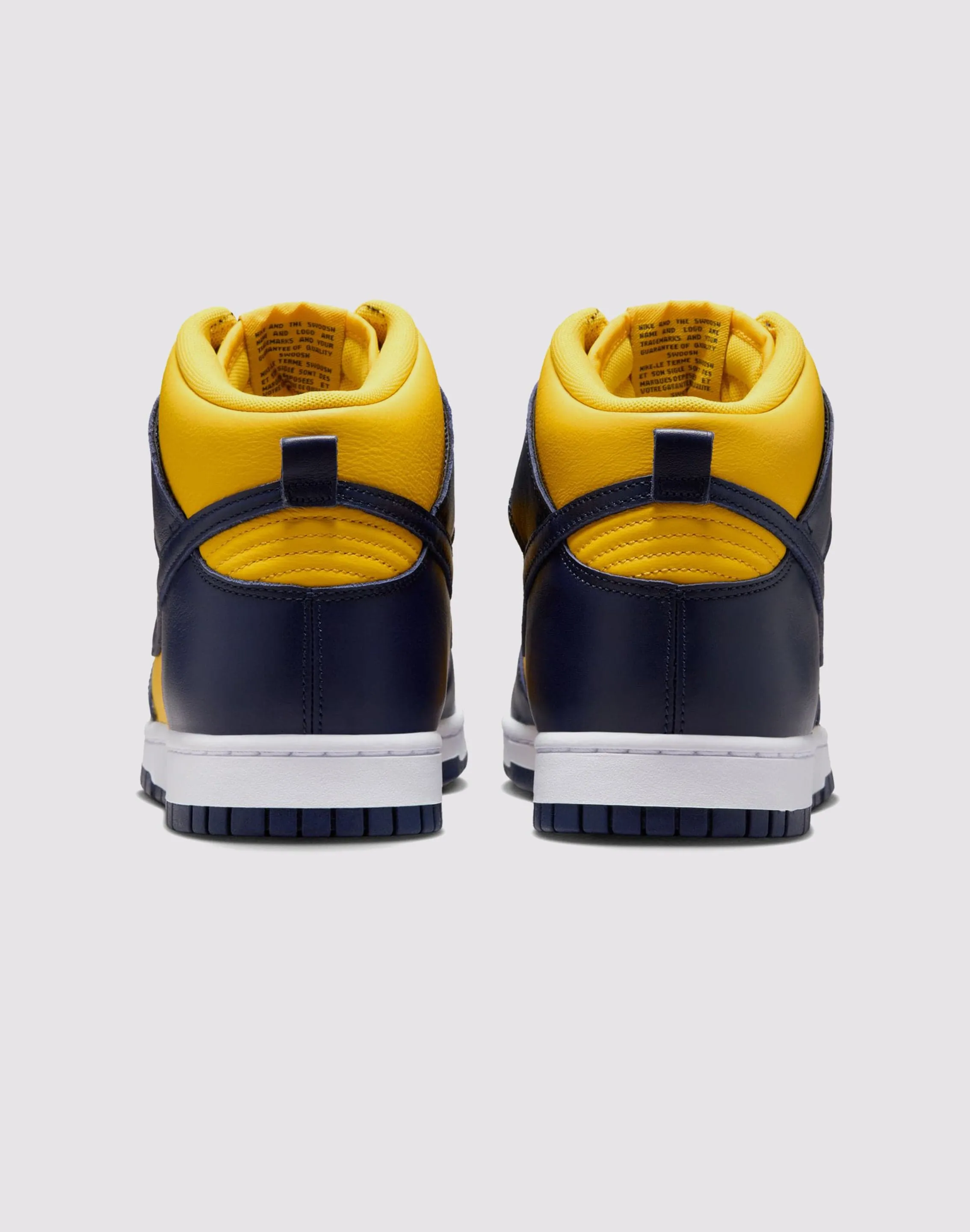 Stability Frame Support Elasticized Nike Dunk High Retro SE ??Michigan??