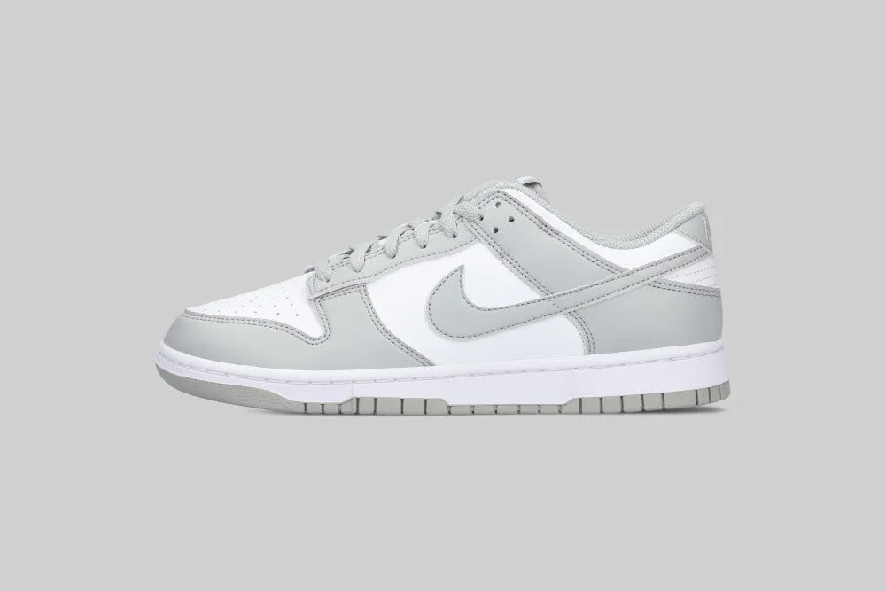 Nike Dunk Low Retro 'White and Light Smoke Grey' Daily Comfort Comfort arch