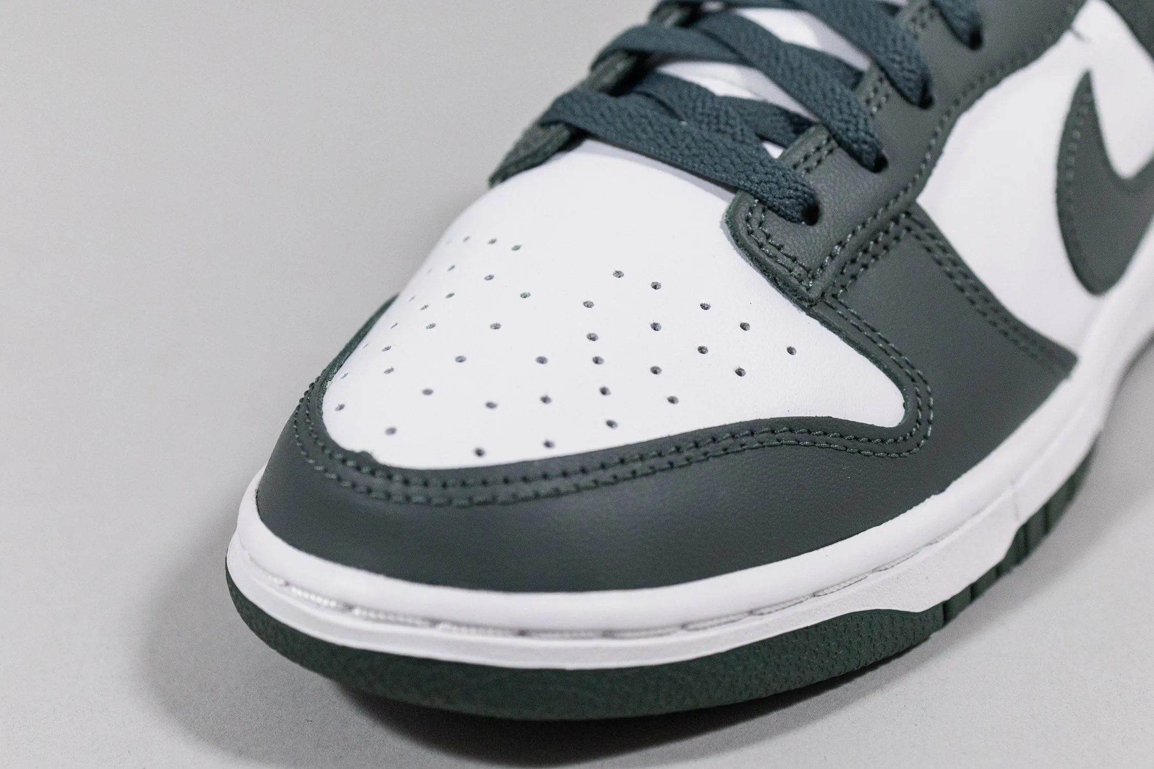 Quick Dry Interior Foot Arch Support Nike Dunk Low 'Vintage Green'
