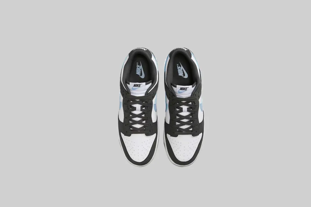 Nike Dunk Low 'White and Anthracite' Non Compression Upper BreathableMesh