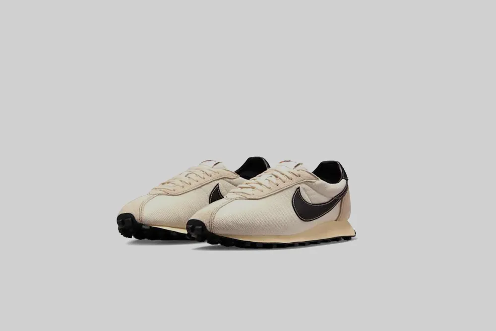 Fashion Appeal Breathable Form Nike LD-1000 'Soft Pearl and Black'
