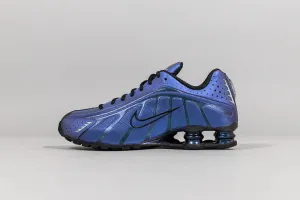 Nike Shox R4 'Black and Hot Punch' Lightweight EVA Foam