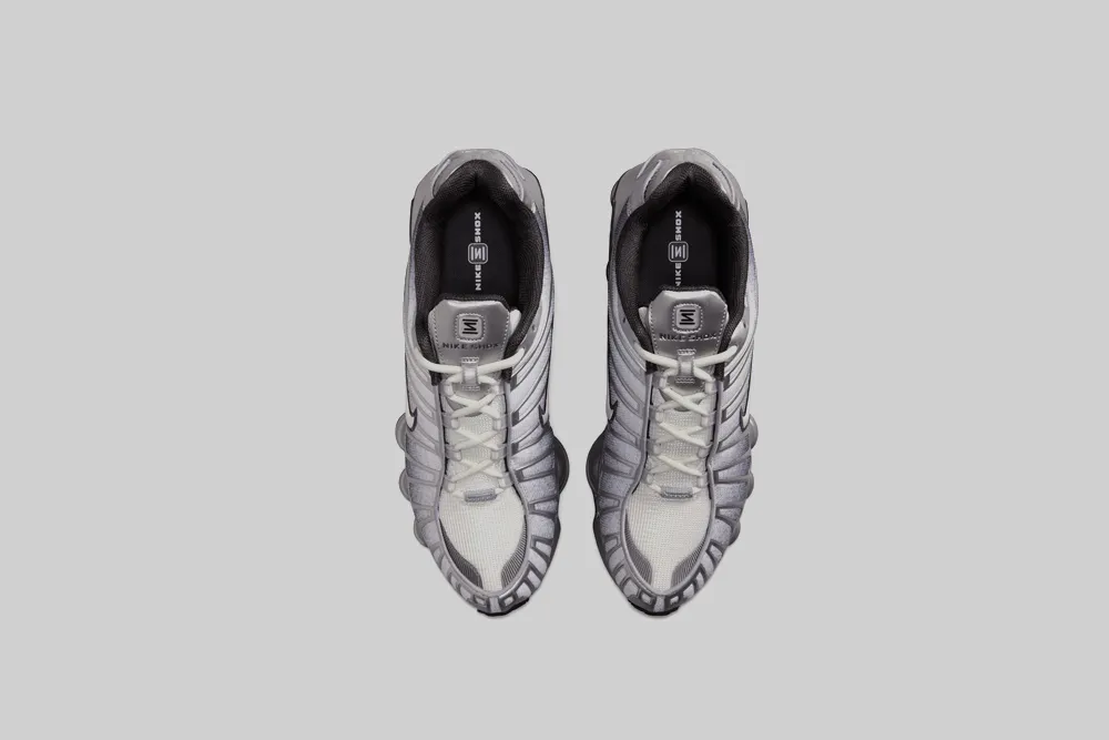 Nike Shox TL 'Metallic Silver' Popular Model Clean Detail