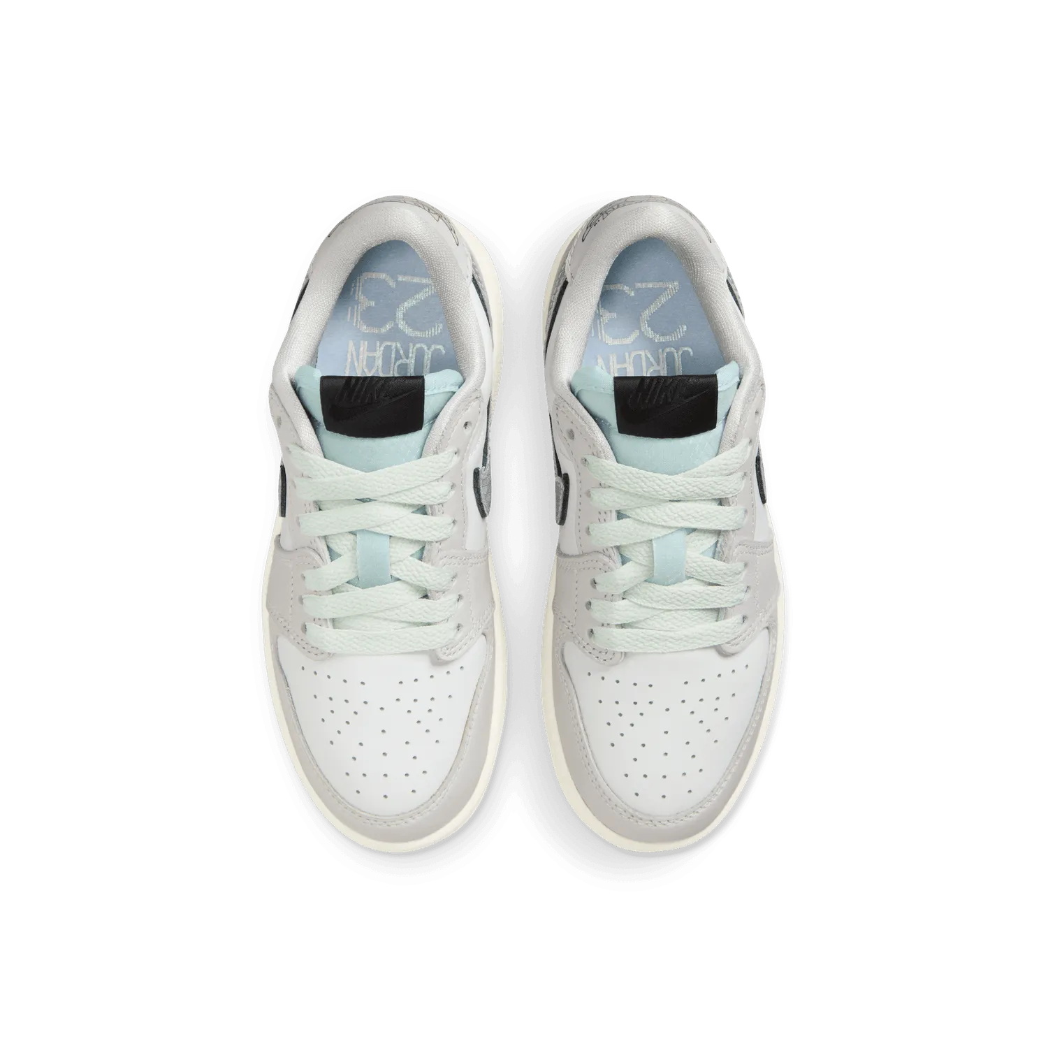 Kids Air Jordan 1 Retro OG Low 'Lunar New Year' Adjustable lace Multi Density Foam Layering