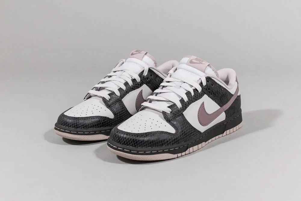 Orthotic Support Carbon Footprint Reduced Nike Dunk Low SE 'Medium Ash and Snakeskin'
