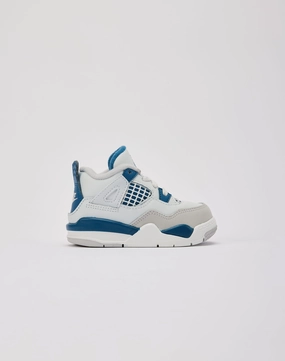 Jordan Air Jordan 4 Retro 'Industrial Blue' Toddler Knit Ankle Support