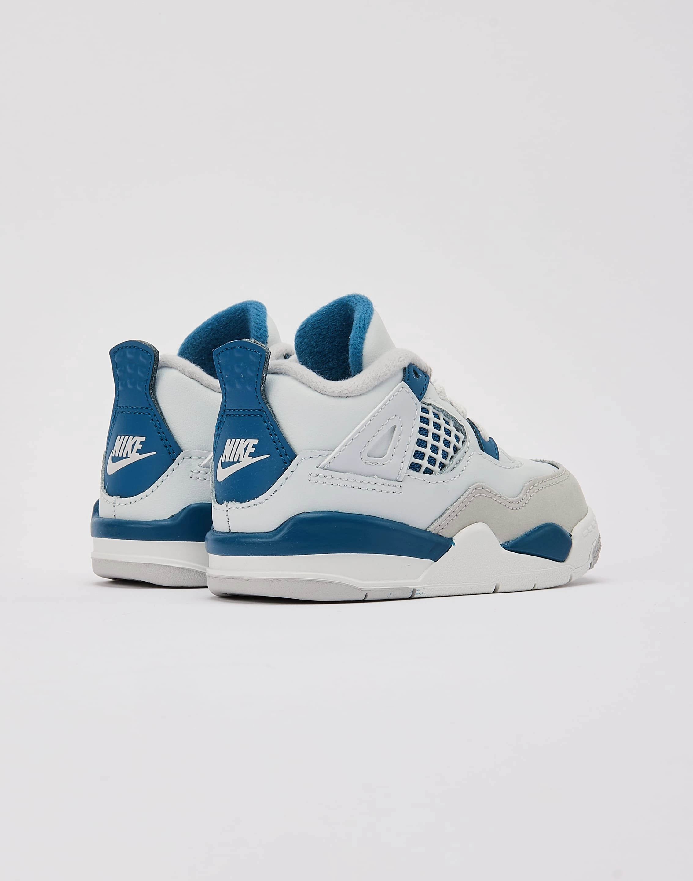 Vibration Dampening Tech Flex Cushion Jordan Air Jordan 4 Retro 'Industrial Blue' Toddler