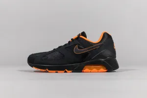 Water Resistant Lining EasyToClean Nike  Air 180 'Black and Hyper Crimson'