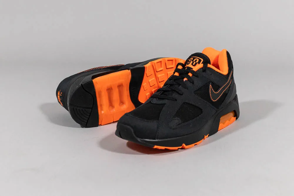 Premium Sole Nike  Air 180 'Black and Hyper Crimson'