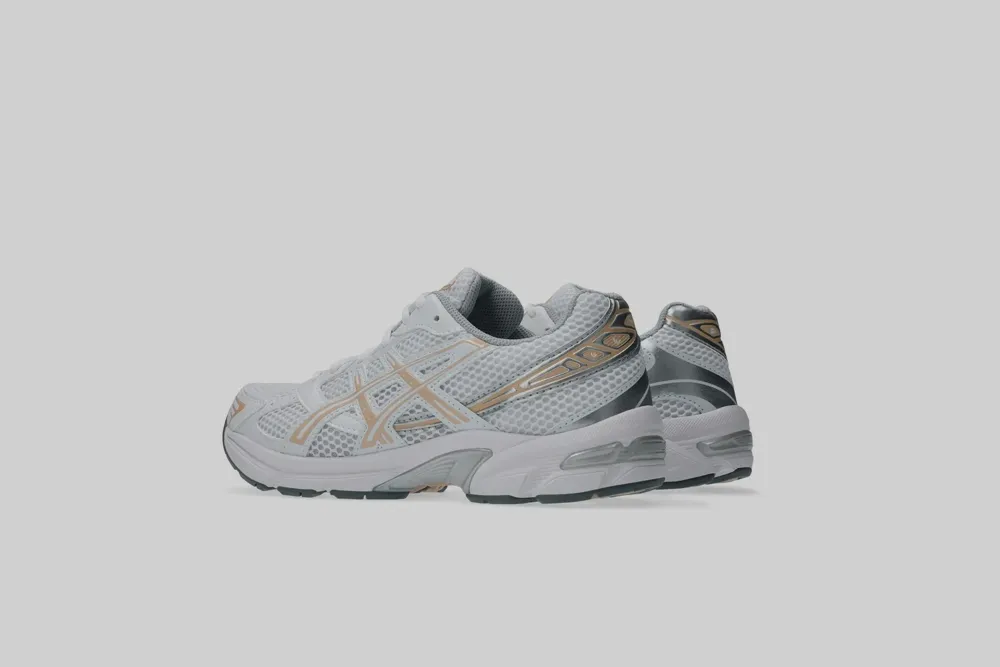 lycra - upper shoes Foot Shock Diffusion Women's ASICS GEL-1130 'White and Bisque' - 1202A164.123