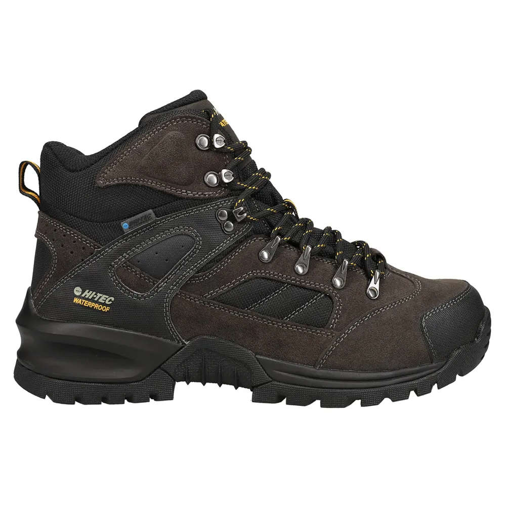 Rock Mid WP Lace Up Hiking Boots Secure Footwear