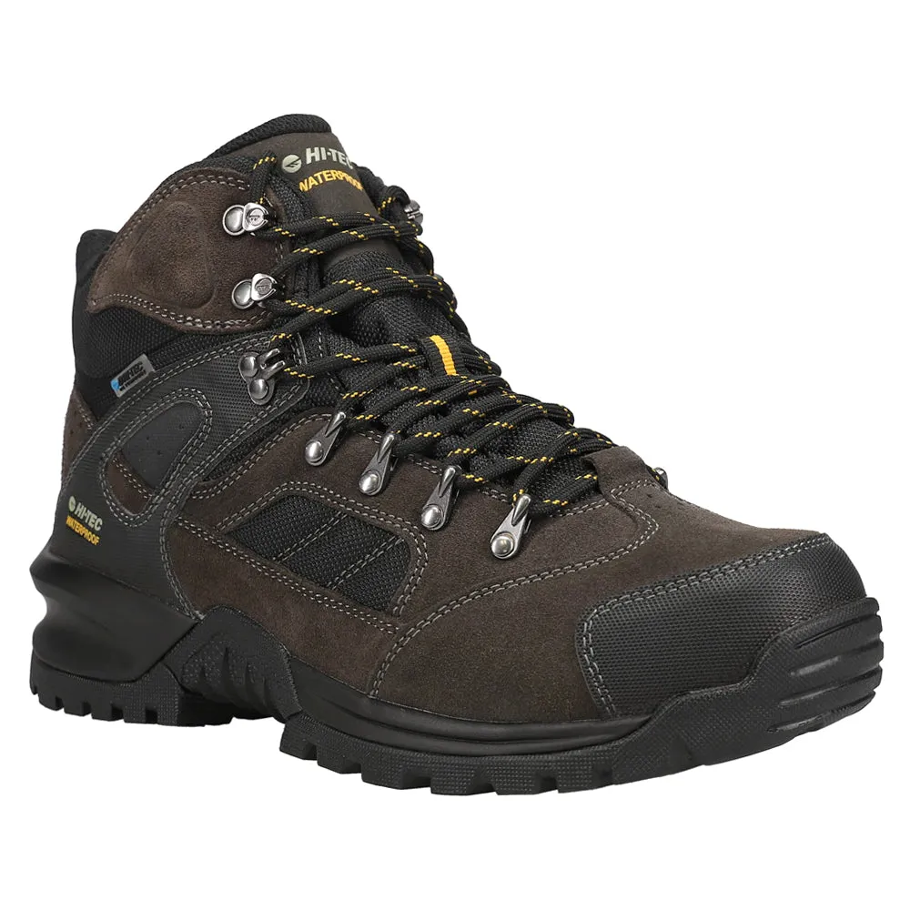 Rock Mid WP Lace Up Hiking Boots Weather Ready Hiking